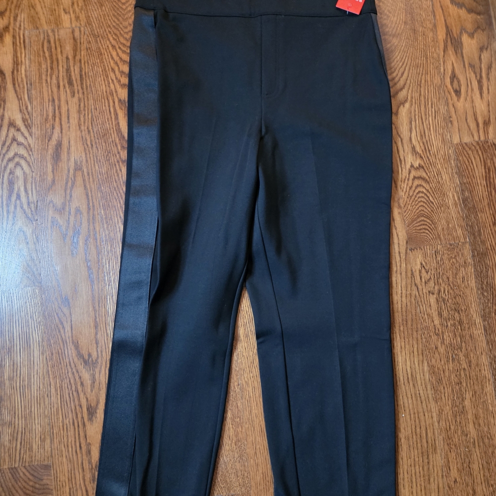 SPANX Black Straight Leg Pants Versatile Design